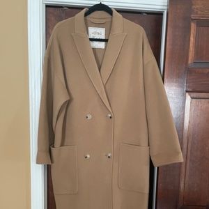 Aritzia Wilfred Bellevue coat, Camel , large